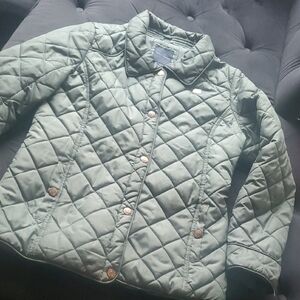 Tommy Hilfiger Kids Quilted Puffer Jacket - Olive